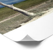 ハイチの風景 ポスター (角)