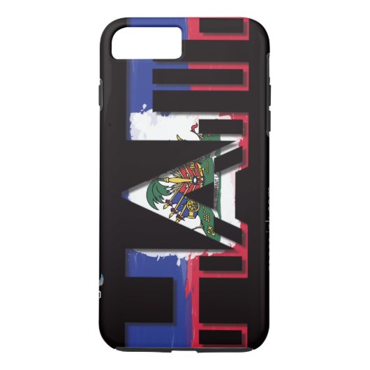ハイチのiPhone 7のプラスの場合 Case-Mate iPhoneケース (裏面)