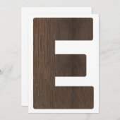 ハイチェア1stバースデーバナーレターE用ONE 招待状 (正面/裏面)