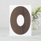 ハイチェア1stバースデーバナーレターO 招待状 (スタンド正面)