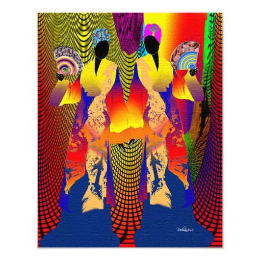 ハイチクレオールレディ フォトプリント            (正面)