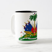 ハイチコートオブアームズ(ハイチ) ツートーンマグカップ (正面左)