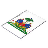 ハイチコートオブアームズ(ハイチ) ノートブック (左側)