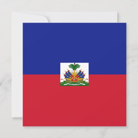 ハイチフラグ招待状 招待状 (正面)