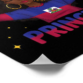 ハイチプリンセスハイチ独立国旗の日1804 ポスター (角)