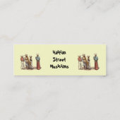 ハイチミュージシャンブックマーク スキニー名刺 (裏面)