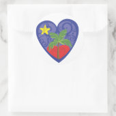 ハイチレリーフ、 浮き彫りバレンタイン ラウンドシール (バッグ)