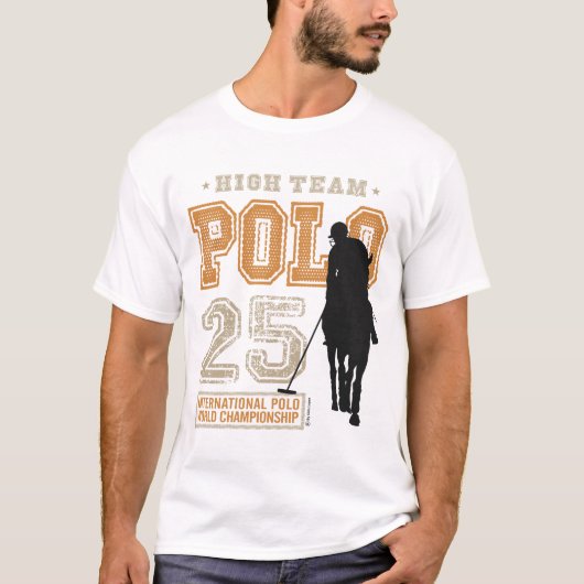 ハイチームポロ Tシャツ (正面)
