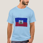 ハイチ国国際的旗 Tシャツ (正面)