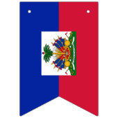ハイチ国旗とパーティーハイチ結婚の旗/ バンティングフラッグ (第2の旗)
