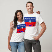 ハイチ国旗のメンズtシャツ tシャツ (ユニセックス)