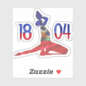 ハイチ国旗1804ネグマウォン |ハイチ独立 シール (シート)