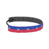 ハイチ国旗 アスレチックヘッドバンド (左)