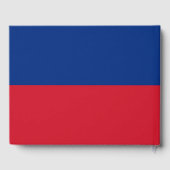 ハイチ国旗 ゲストブック (裏面)