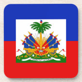 ハイチ国旗 コースター (正面)