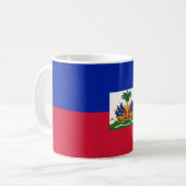 ハイチ国旗 コーヒーマグカップ (正面左)
