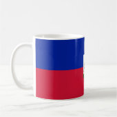 ハイチ国旗 コーヒーマグカップ (左)