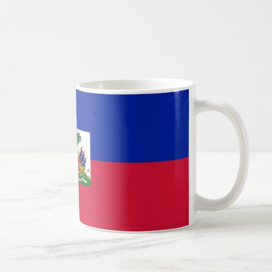 ハイチ国旗 コーヒーマグカップ (右)