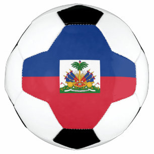ハイチ国旗 サッカーボール