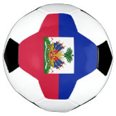 ハイチ国旗 サッカーボール (回転)