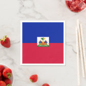 ハイチ国旗 スタンダードカクテルナプキン (インサイチュ)