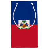 ハイチ国旗 スモールペーパーバッグ (裏面)