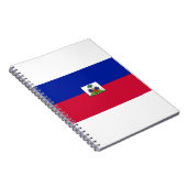 ハイチ国旗 ノートブック (右側)