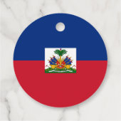 ハイチ国旗 フェイバータグ (裏面)