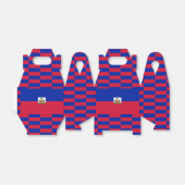 ハイチ国旗 フェイバーボックス (折り畳みなし)