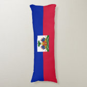 ハイチ国旗 ボディピロー (正面縦)