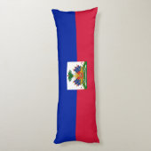 ハイチ国旗 ボディピロー (裏面 (縦))