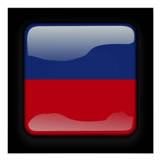 ハイチ国旗 ポスター (正面)