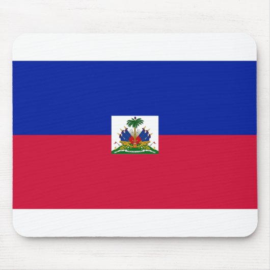 ハイチ国旗 マウスパッド (正面)