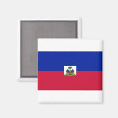 ハイチ国旗 マグネット (正面/裏面)