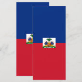 ハイチ国旗 メニュー (正面/裏面)