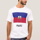 ハイチ国旗 Tシャツ (正面)