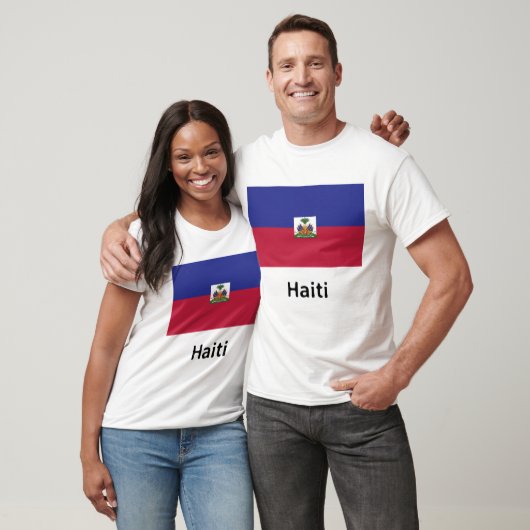 ハイチ国旗 Tシャツ (ユニセックス)