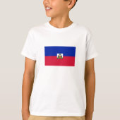 ハイチ国旗 Tシャツ (正面)