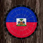 ハイチ国旗Dartboard & Haiti /ゲーム盤 ダーツボード<br><div class="desc">ダーツボード：ハイチ&ハイチ国旗のダーツ、家族のおもしろいゲーム – 私の国を愛する，夏のゲーム，休暇，父親の日，誕生日パーティー，大学生/スポーツファン</div>