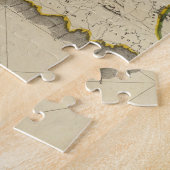 ハイチ地図 ジグソーパズル (側面)