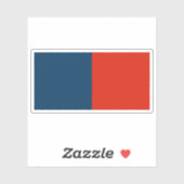 ハイチ州国旗（1806年～1811年） シール (シート)