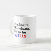 ハイチ強い コーヒーマグカップ (正面左)