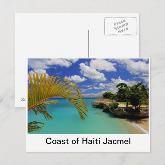 ハイチ沿岸 ポストカード (正面/裏面)