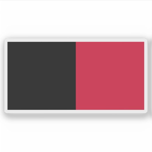 ハイチ第一帝国国旗（1804年～1806年） シール (正面)