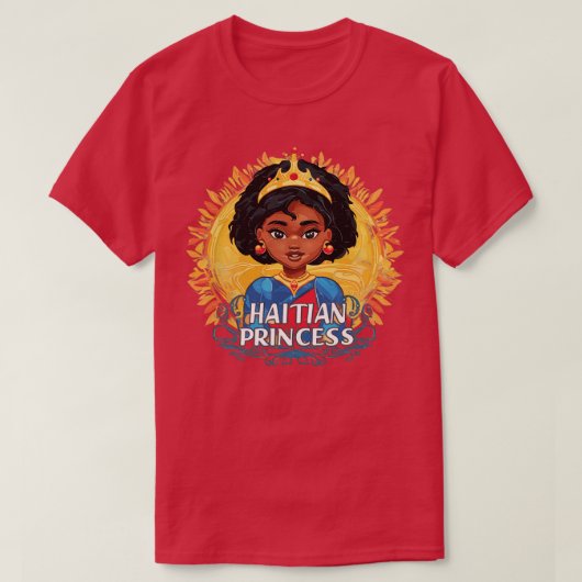 ハイチ語4 Tシャツ (デザイン正面)