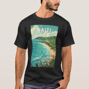 ハイチ イラスト 旅行 アート ヴィンテージ Tシャツ