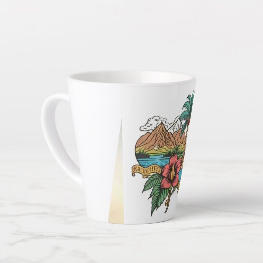 ハイチ カフェラテマグ (左アングル)