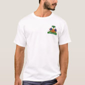 ハイチ – コートオブアームズジャケット Tシャツ (正面)
