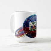 ハイチ サッカーボール | スタジアム対応 | ファンギア コーヒーマグカップ (正面左)