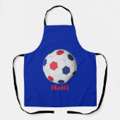ハイチ サッカー エプロン (正面)
